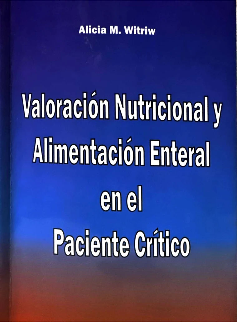 Capa do livro Avaliação Nutricional e Alimentação Enteral no Paciente Crítico